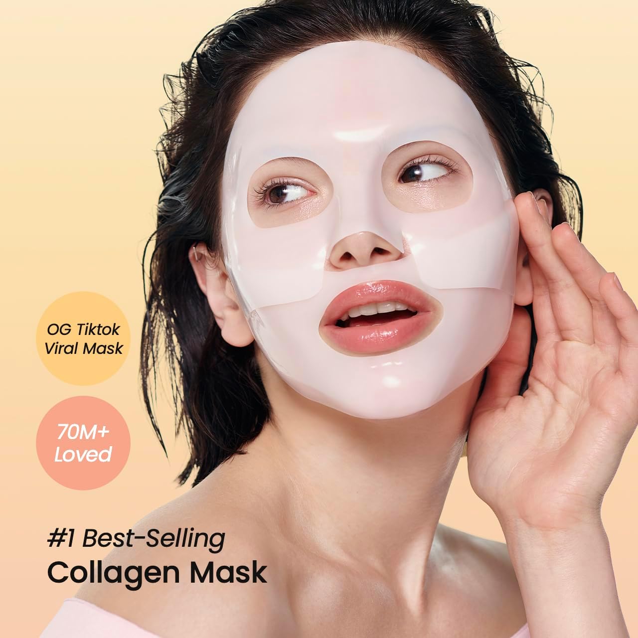 BIODANCE Bio-Collagen Real Deep Mask, Hydrogel Mask, Pore Minimizing, Elasticity Improvement, Korean Skincare