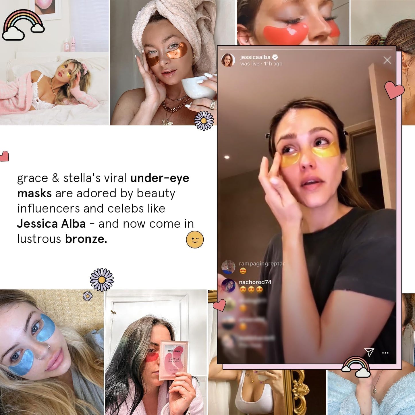 Caffeine Under Eye Gel Patches - Revitalizing Under Eye Patches for Dark Circles - Eye Patches for Puffy Eyes - Eye Patch with Niacinamide & Hyaluronic Acid - Vegan Eye Masks Skincare, 24 Pairs