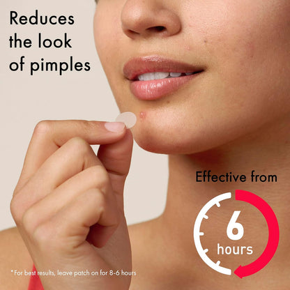 Mighty Patch Invisible+ Spot Patches by Hero Cosmetics, Daytime Acne Treatment, Clear Spot Remover Hydrocolloid Patches, Anti Acne Dots, Spot Treatment Blemish & Pimple Stickers - 39 Pimple Patches